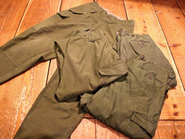 70s SWEDISH MILITARY CARGO PANTS