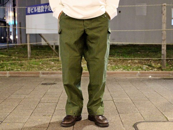 70s SWEDISH MILITARY CARGO PANTS