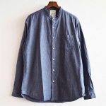 SHARKEY’Sのスタンドカラーシャツ