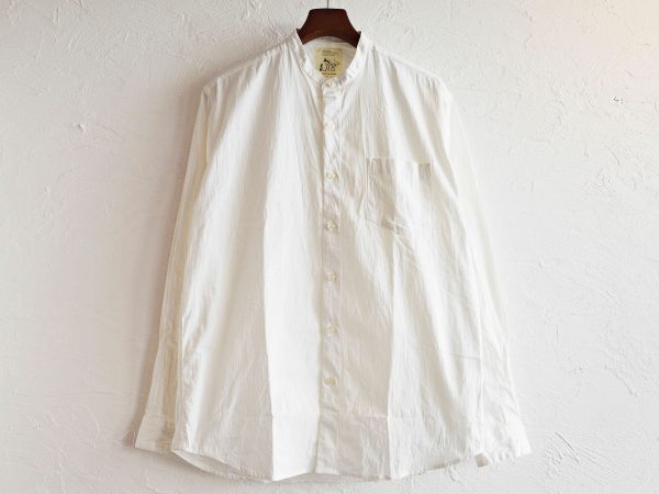 SHARKEY’Sのスタンドカラーシャツ