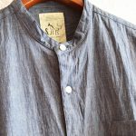 SHARKEY’Sのスタンドカラーシャツ