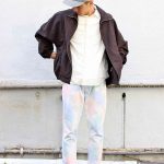Collor camo Denim pants STYLE