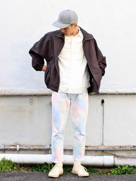 Collor camo Denim pants STYLE