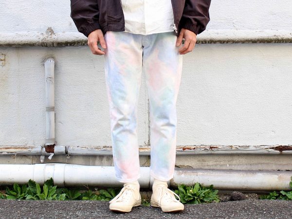 Collor camo Denim pants STYLE
