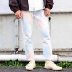 Collor camo Denim pants STYLE