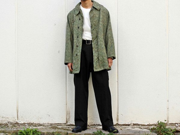 ヴィンテージレインカモコート