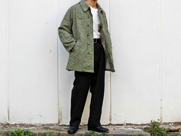 ヴィンテージレインカモコート