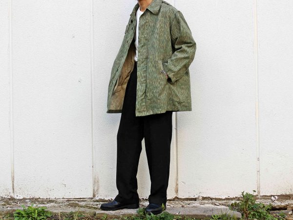 ヴィンテージレインカモコート