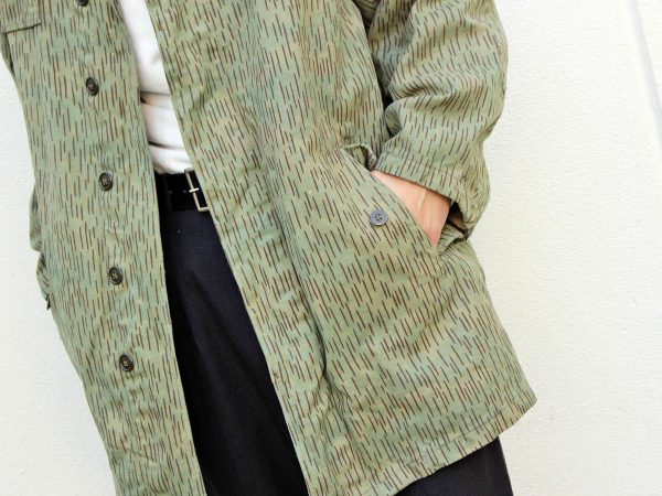 ヴィンテージレインカモコート