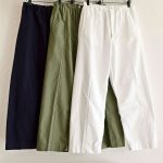 N.O.U.Nの新作パンツ”PIN TUCK”