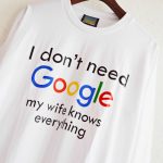意味ありげな洒落の効いたロンTEE