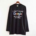意味ありげな洒落の効いたロンTEE