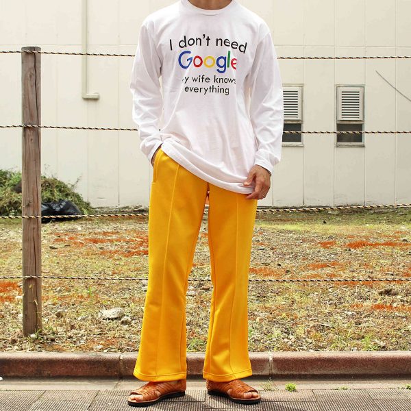 意味ありげな洒落の効いたロンTEE