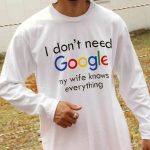意味ありげな洒落の効いたロンTEE