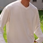 着心地のいい裏毛ロンT