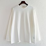 着心地のいい裏毛ロンT