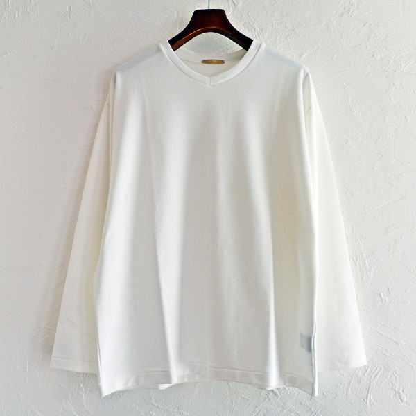 着心地のいい裏毛ロンT