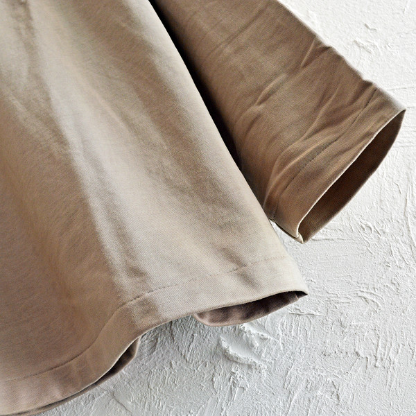 着心地のいい裏毛ロンT