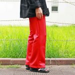 人気のジャージ”LOCALINA×OTSUKAのflare pants”