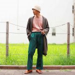 人気のジャージ”LOCALINA×OTSUKAのflare pants”