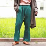 人気のジャージ”LOCALINA×OTSUKAのflare pants”