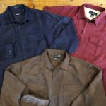 フェイクスウェードシャツ