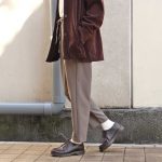 フェイクスウェードシャツ