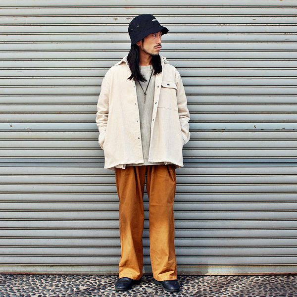 SPINNER BAITの新型”OGURI DOT SHIRT CORDUROY”。