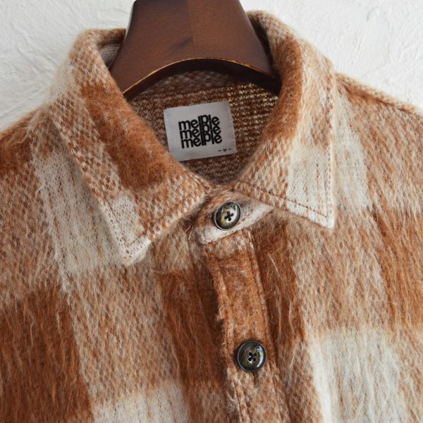 melpleのオーバーシャツ