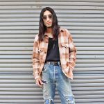 melpleのオーバーシャツ