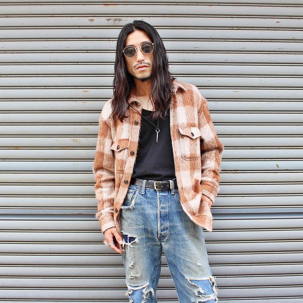 melpleのオーバーシャツ