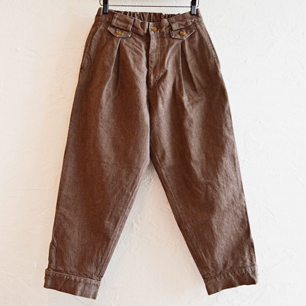 BROWN DENIM