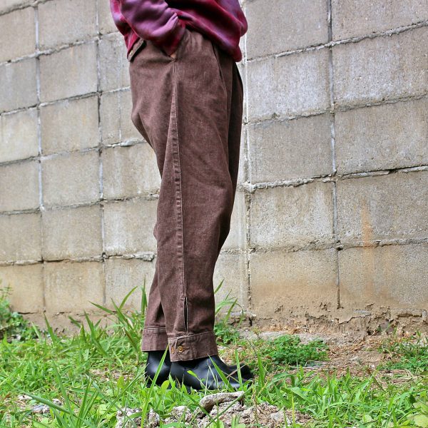 BROWN DENIM