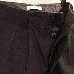 WIDE TUCK TROUSERS