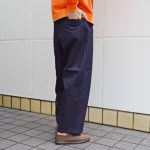 WIDE TUCK TROUSERS
