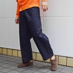 WIDE TUCK TROUSERS
