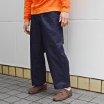 WIDE TUCK TROUSERS
