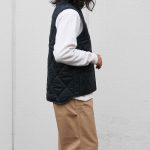 Quilted Nylon Vestスタイル