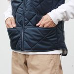 Quilted Nylon Vestスタイル