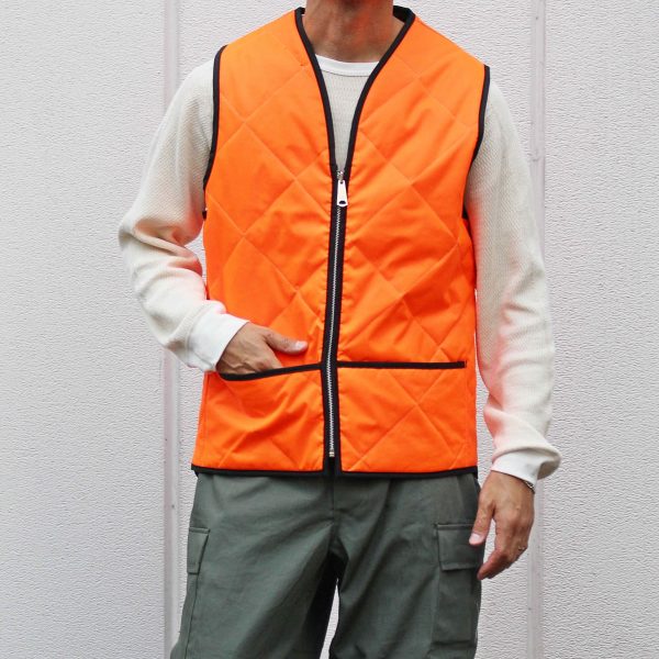 Quilted Nylon Vestスタイル