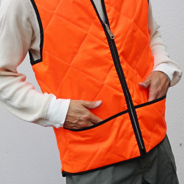 Quilted Nylon Vestスタイル