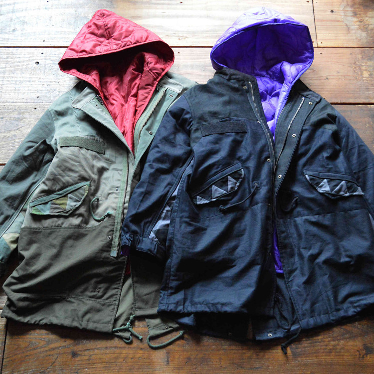 アウターでもドッキグしても活躍LINER PARKA