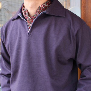 N.O.UNの新作ハーフジップ