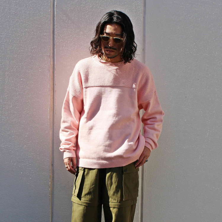 本日発売の春ニット”GRASS KNIT”