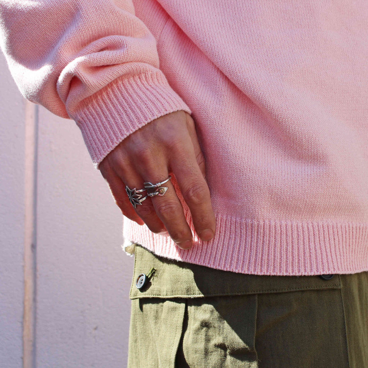 本日発売の春ニット”GRASS KNIT”