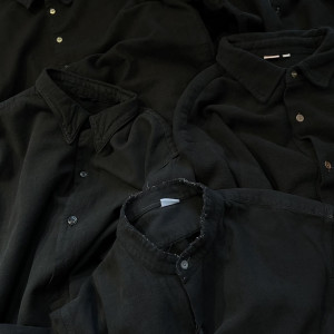 VINTAGE GRANDPA SHIRTS / OVER DYE