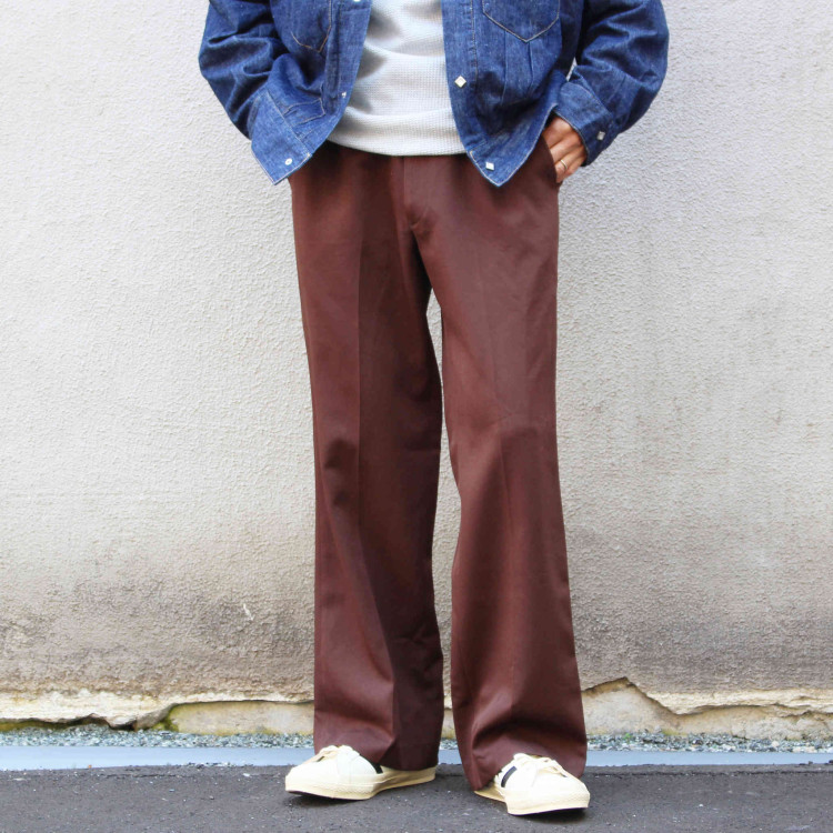 REMAKE WAIST DRAWSTRING VINTAGE SLACKS