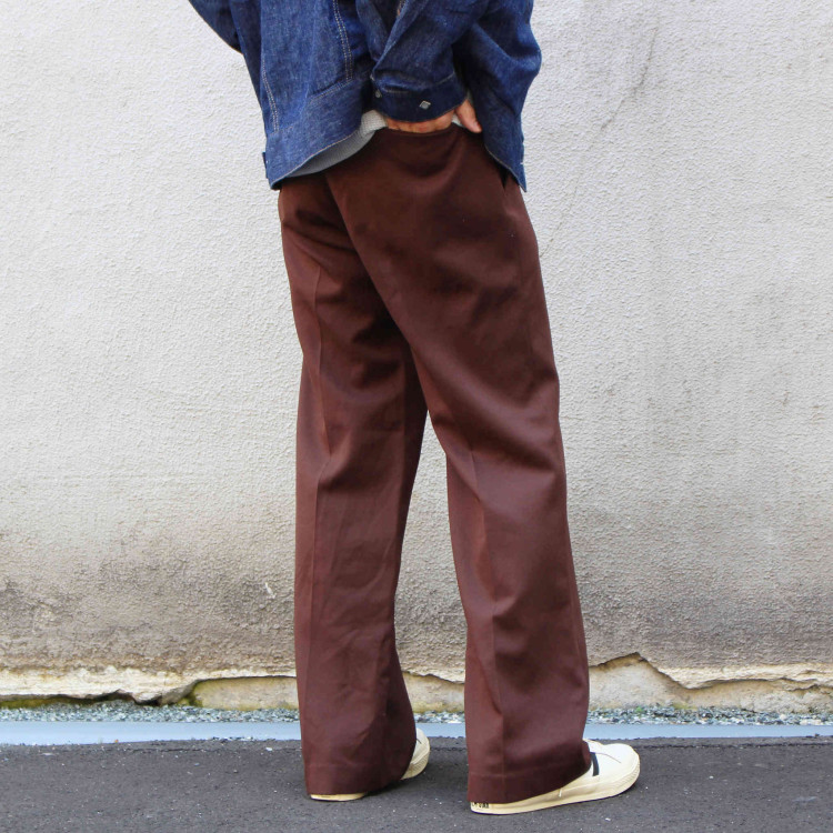 REMAKE WAIST DRAWSTRING VINTAGE SLACKS