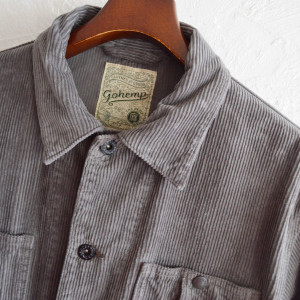 GOHEMPのコーデュロイセットアップ