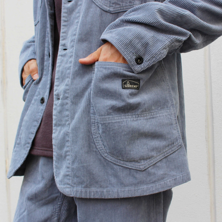 GOHEMPのコーデュロイセットアップ